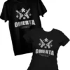 T-shirt: Mr. Meeple - Omerta (Black) - Woman's Small
