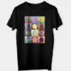 T-shirt: Mr. Meeple - Pop (Black) - X-Large