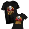 T-shirt: Mr. Meeple - Red Dead Meeple (Black) - Woman's Large