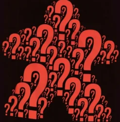T-shirt: Mr. Meeple - ???, Red Meeple (Black) - Medium