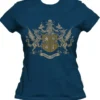 T-shirt: Mr. Meeple - Semper Ludens (Dark Blue) - Woman's Small