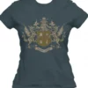 T-shirt: Mr. Meeple - Semper Ludens (Grey) - Woman's Large
