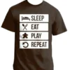 T-shirt: Mr. Meeple - To Do List (Brown) - Medium