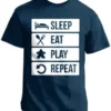 T-shirt: Mr. Meeple - To Do List (Navy) - 4X-Large