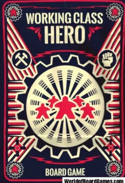 T-shirt: Mr. Meeple - Working Class Hero Meeple (Navy) - Woman's Small