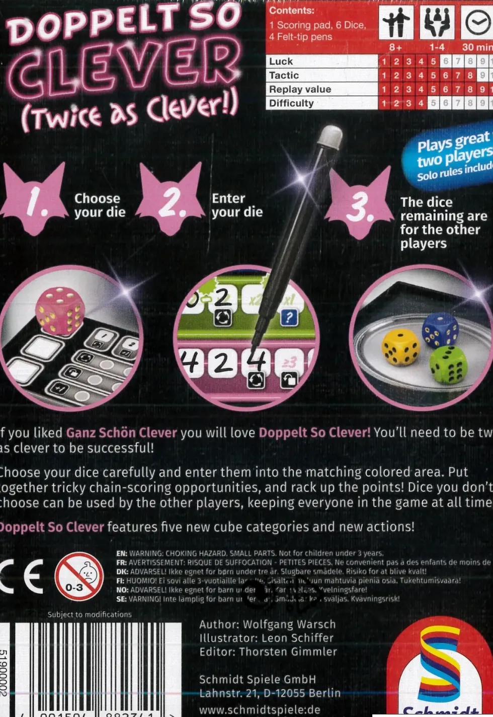 Twice As Clever (Doppelt So Clever) (ENG)