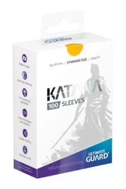 Ultimate Guard Katana Sleeves Standard Size Yellow (100) (66 x 91 mm)