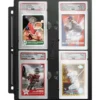Ultra Pro: Black Graded Slab Page for PSA Graded Slab Display (10 st)