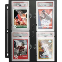 Ultra Pro: Black Graded Slab Page for PSA Graded Slab Display (10 st)