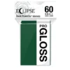 Ultra Pro: Eclipse Gloss Small Sleeves: Forest Green (62 x 89 mm) - 60 st