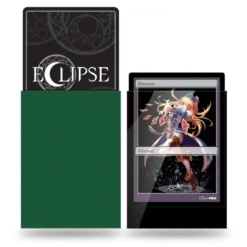 Ultra Pro: Eclipse Gloss Small Sleeves: Forest Green (62 x 89 mm) - 60 st
