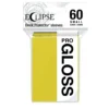 Ultra Pro: Eclipse Gloss Small Sleeves: Lemon Yellow (62 x 89 mm) - 60 st