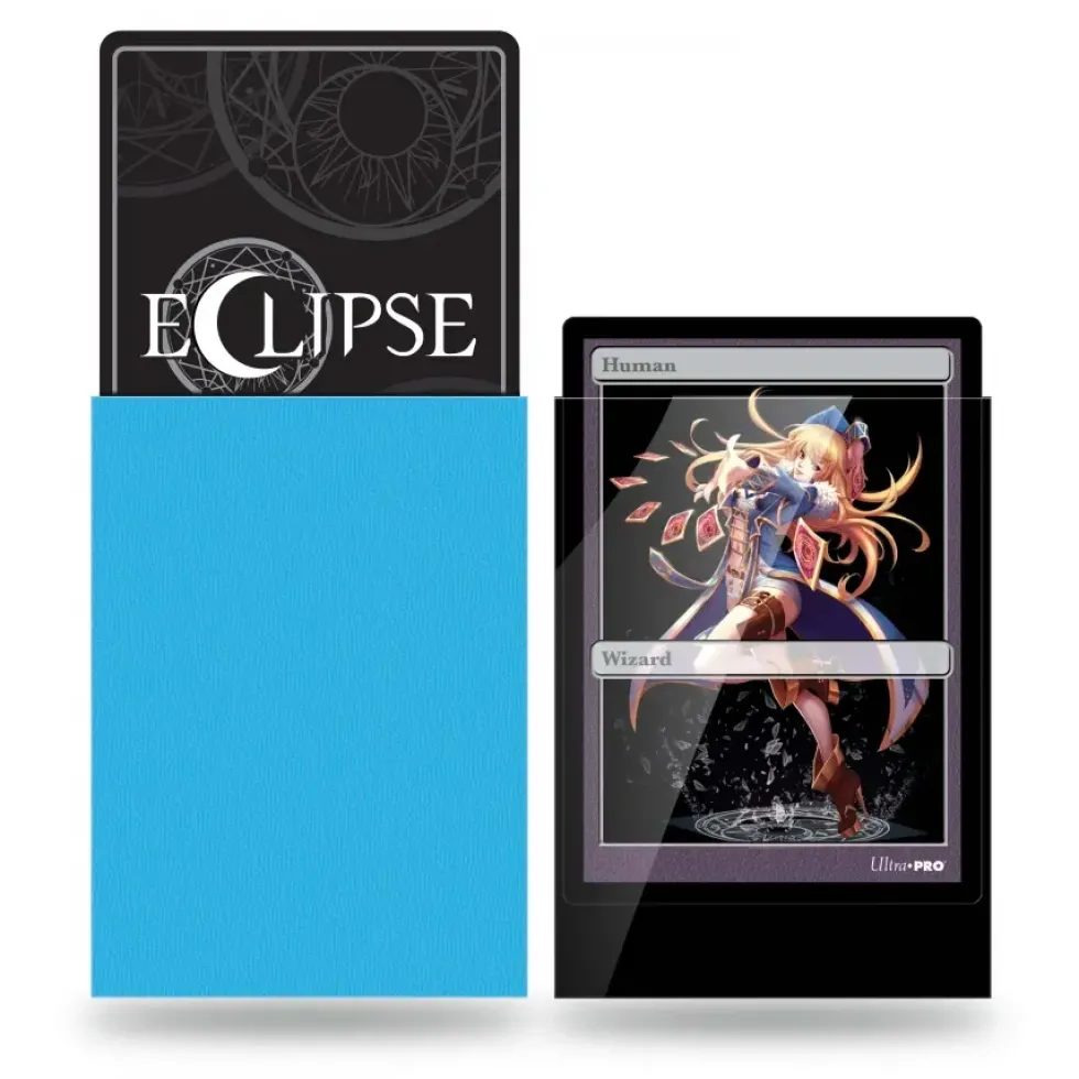 Ultra Pro: Eclipse Gloss Small Sleeves: Sky Blue (62 x 89 mm) - 60 st