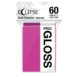 Ultra Pro: Eclipse Gloss Small Sleeves: Hot Pink (62 x 89 mm) - 60 st