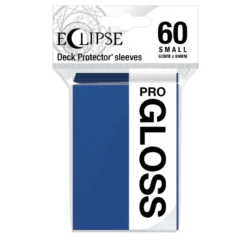 Ultra Pro: Eclipse Gloss Small Sleeves: Pacific Blue (62 x 89 mm) - 60 st