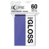 Ultra Pro: Eclipse Gloss Small Sleeves: Royal Purple (62 x 89 mm) - 60 st