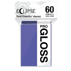 Ultra Pro: Eclipse Gloss Small Sleeves: Royal Purple (62 x 89 mm) - 60 st