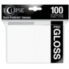 Ultra Pro: Eclipse Gloss Standard Sleeves: Arctic White (66 x 91 mm) - 100 st