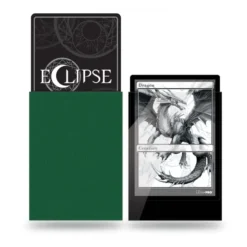 Ultra Pro: Eclipse Gloss Standard Sleeves: Forest Green (66 x 91 mm) - 100 st