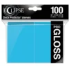 Ultra Pro: Eclipse Gloss Standard Sleeves: Sky Blue (66 x 91 mm) - 100 st