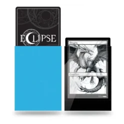 Ultra Pro: Eclipse Gloss Standard Sleeves: Sky Blue (66 x 91 mm) - 100 st