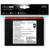 Ultra Pro: Eclipse Gloss Standard Sleeves: Apple Red (66 x 91 mm) - 100 st