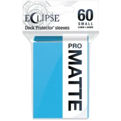 Ultra Pro: Eclipse Matte Small Sleeves: Sky Blue (62 x 89 mm) - 60 st