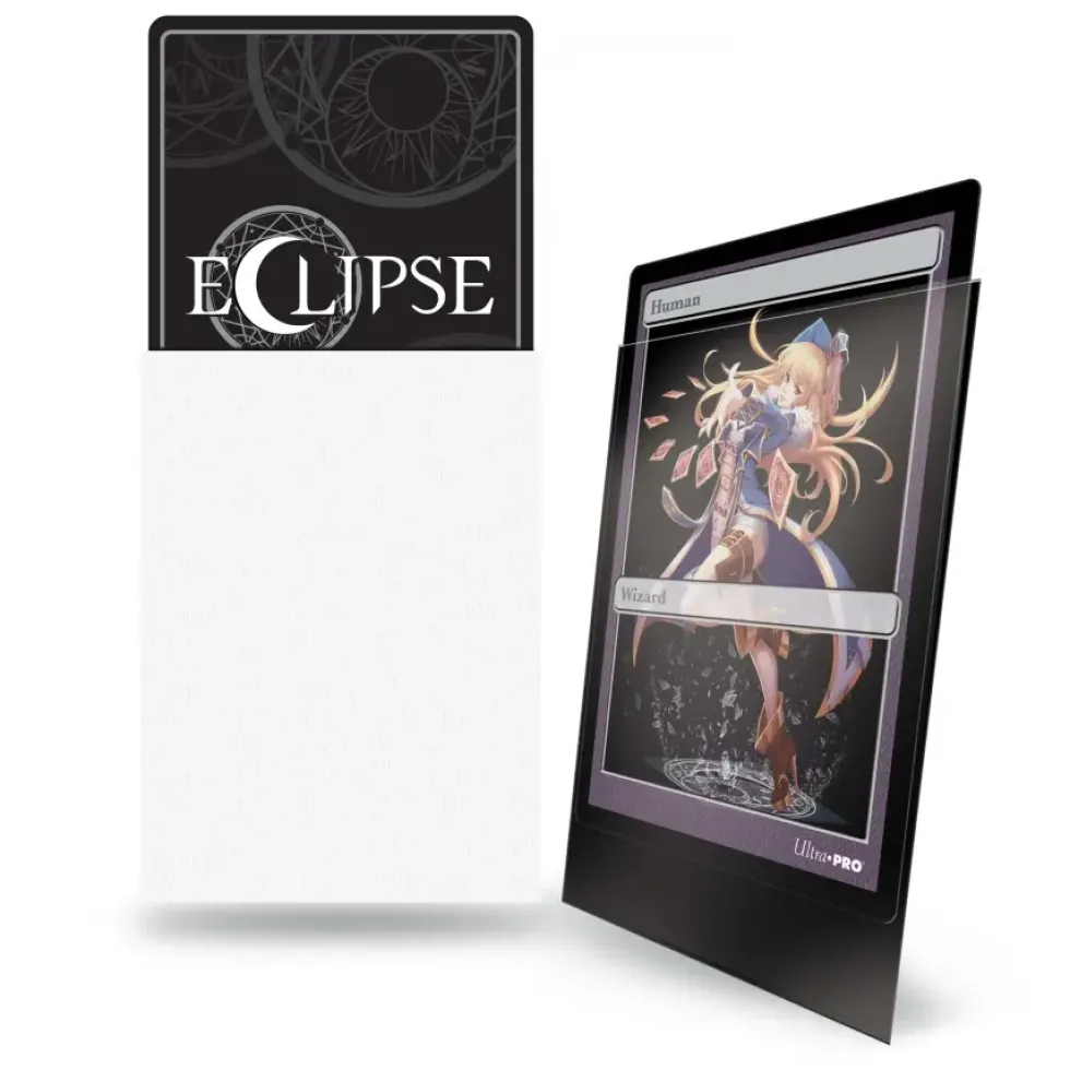 Ultra Pro: Eclipse Matte Small Sleeves: Arctic White (62 x 89 mm) - 60 st