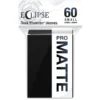 Ultra Pro: Eclipse Matte Small Sleeves: Jet Black (62 x 89 mm) - 60 st