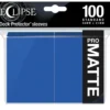 Ultra Pro: Eclipse Matte Standard Sleeves: Pacific Blue (66 x 91 mm) - 100 st