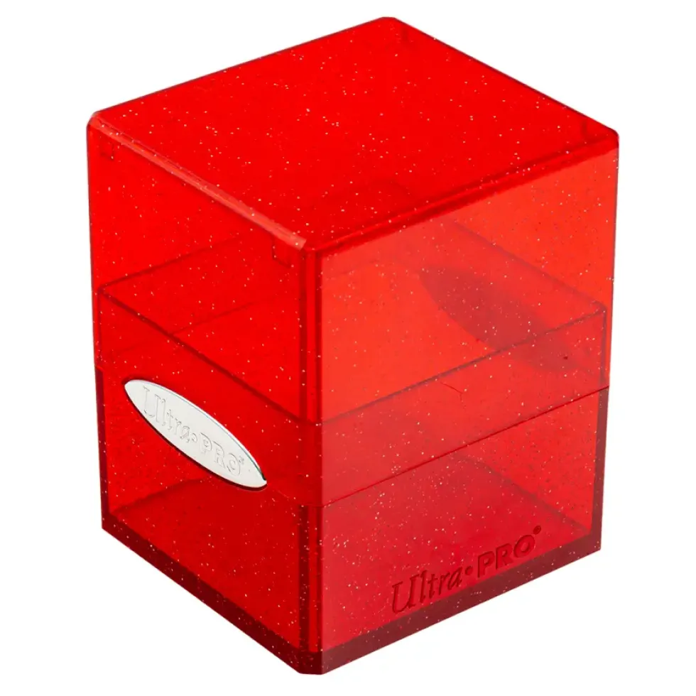 Ultra Pro: Glitter Satin Cube (Red)