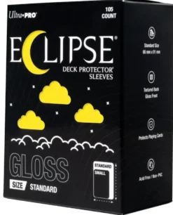 Ultra Pro: Gloss Eclipse Standard Deck Protector Sleeves - Lemon Yellow (63.5 x 89 mm) - 105 st