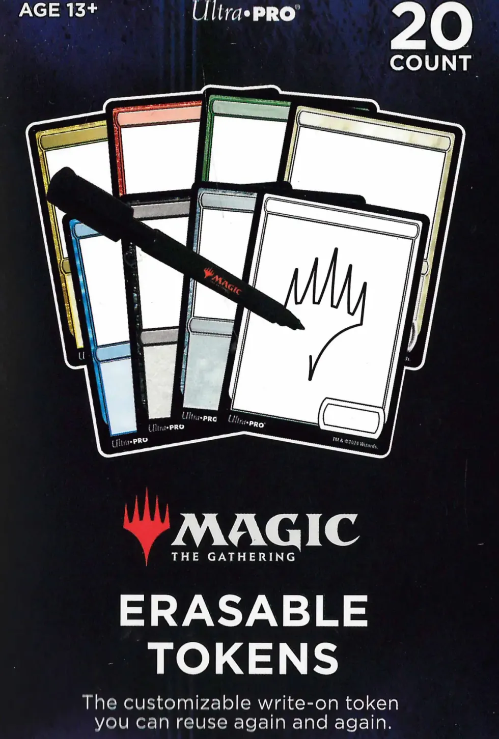 Ultra Pro: Magic The Gathering Erasable Tokens