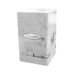Ultra Pro: Marble Satin Tower - White/Black