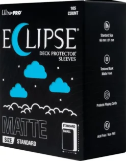 Ultra Pro: Matte Eclipse Standard Deck Protector Sleeves - Sky Blue (63.5 x 89 mm) - 105 st