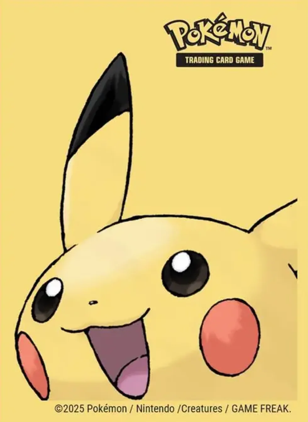 Ultra Pro: Pikachu 2025 Standard Deck Protector Sleeves (65ct) for Pokemon