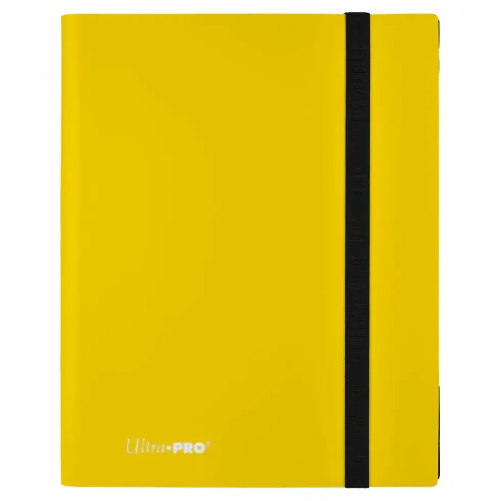 Ultra Pro: 9-Pocket Eclipse Lemon Yellow PRO-Binder (360)