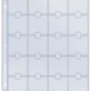 Ultra Pro: 20-Pocket Platinum Page for Coins and Tokens (10-pack)