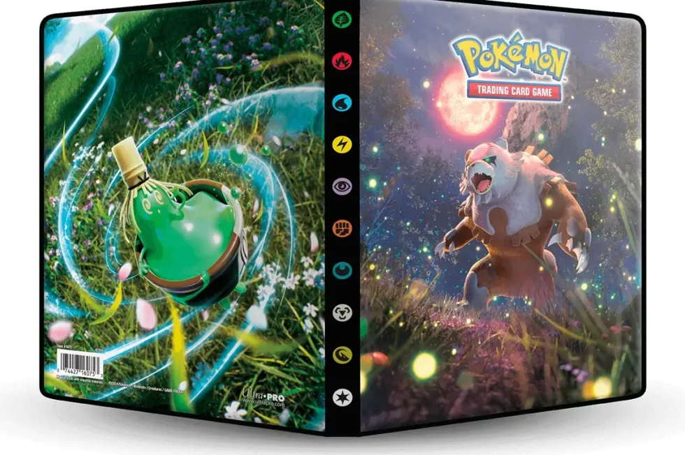 Ultra Pro: Pokémon 4-Pocket Portfolio - Bloodmoon Ursaluna & Sinistcha