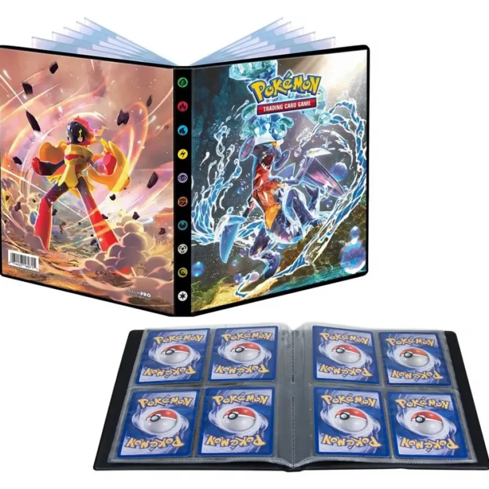 Ultra Pro: Pokémon 4-Pocket Portfolio - Raging Bolt & Iron Crown