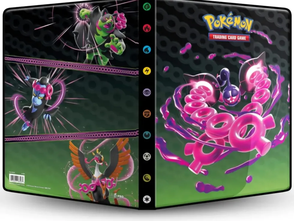 Ultra Pro: Pokémon 9-Pocket Portfolio - Pecharunt & The Loyal Three