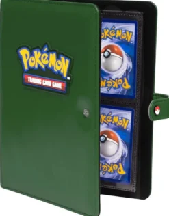 Ultra Pro: Pokémon 4-Pocket Premium Snap Binder (Green)
