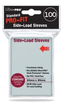 Ultra Pro: PRO-Fit Standard Side Load Deck Protectors 100ct (64 x 89 mm)