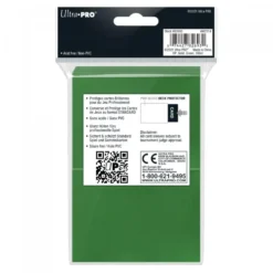 Ultra Pro: PRO-Gloss 100ct Standard Deck Protector sleeves: Green (66 x 91 mm)