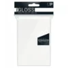 Ultra Pro: PRO-Gloss 100ct Standard Deck Protector sleeves: White (66 x 91 mm)