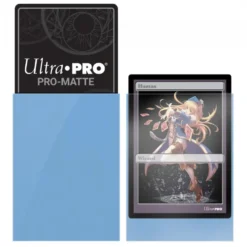 Ultra Pro: PRO-Matte 60ct Small Deck Protector sleeves: Light Blue (62 x 89 mm)