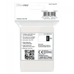 Ultra Pro: PRO-Matte 60ct Small Deck Protector sleeves: Clear (62 x 89 mm)