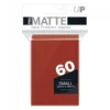Ultra Pro: PRO-Matte 60ct Small Deck Protector sleeves: Red (62 x 89 mm)