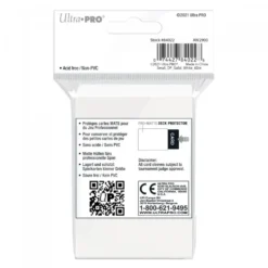 Ultra Pro: PRO-Matte 60ct Small Deck Protector sleeves: White (62 x 89 mm)