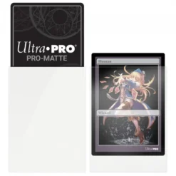 Ultra Pro: PRO-Matte 60ct Small Deck Protector sleeves: White (62 x 89 mm)